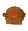 Servilletero Hoja de Madera Natural Maps Hogar – MHO-0025