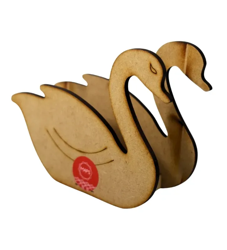 Servilletero Cisne de Madera Natural Maps Hogar – MHO-0060