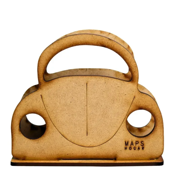 Servilletero Vocho de Madera Natural Maps Hogar – MHO-0065