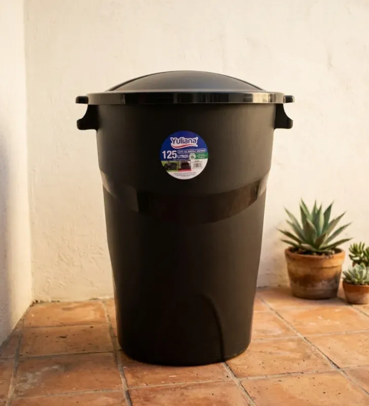 Bote de Basura Sansón con Tapa 125L Yuliana – MX-389