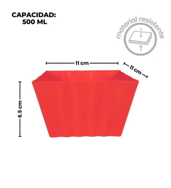 Base para Fiesta No. 1 Plástica 500ml Yuliana – MX-528