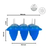 Molde para Paletas Heladas con Glitter Yuliana 6 Cavidades – MX-569