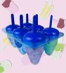 Molde para Paletas Heladas con Glitter Yuliana 6 Cavidades – MX-569