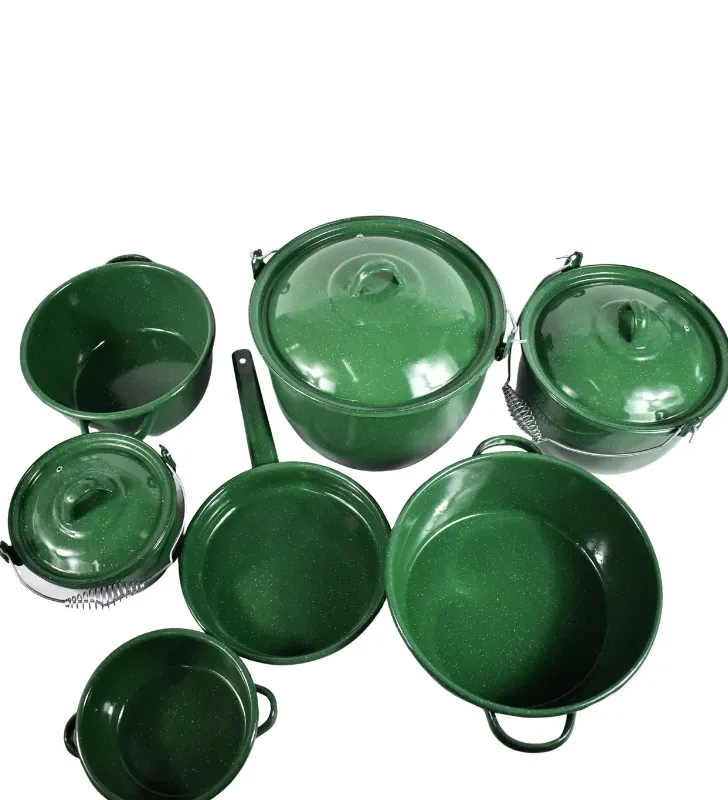 Batería de Cocina Peltre Premier 7/3 Verde Esmeralda Prodesa