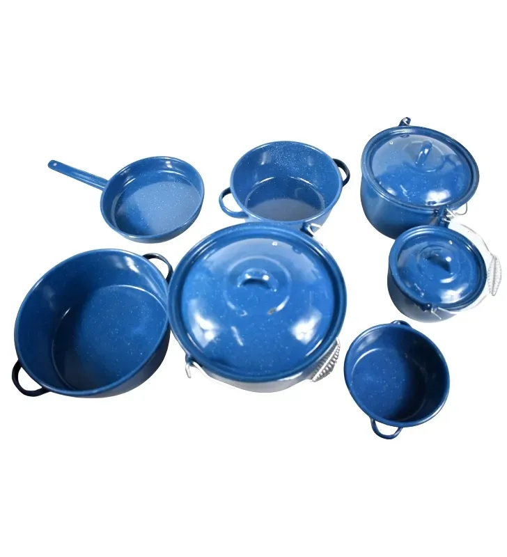 Batería de Cocina Peltre Premier 7/3 Azul Zafiro Prodesa