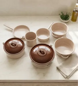 Batería de Cocina Peltre Teresita Coral Prodesa – Acero Vitrificado