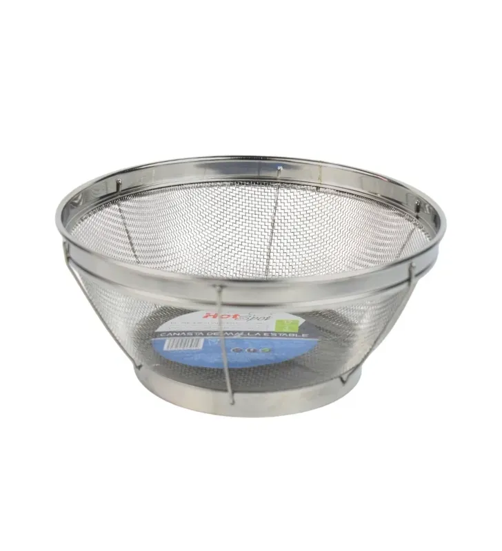 Canasta Estable de Acero Inoxidable 19cm Hot Spot – Z501