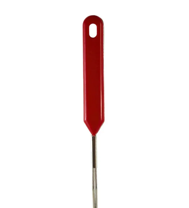 Espumadera metálica Z053‑2 No. 16 – Mango plástico rojo