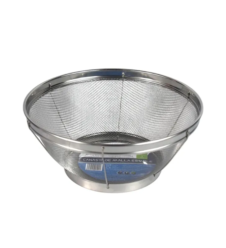 Canasta Estable de Acero Inoxidable No. 22 Hot Spot – Z502