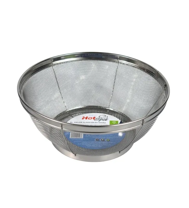 Canasta Estable de Acero Inoxidable No. 25 Hot Spot – Z503