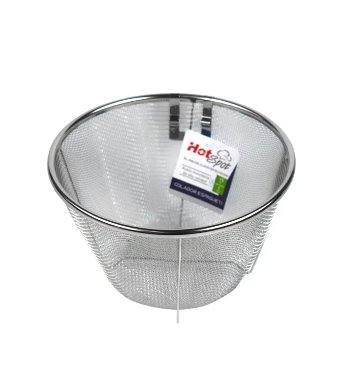 Colador de Acero Inoxidable para Espagueti 18cm Hot Spot – Z611