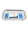 Charola Colador Rectangular de Acero Inoxidable 30x23cm Hot Spot – Z623