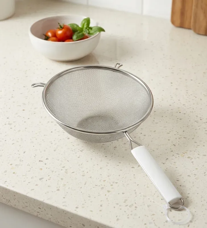 Colador de Acero Inoxidable Doble Malla 20cm Hot Spot – Z619