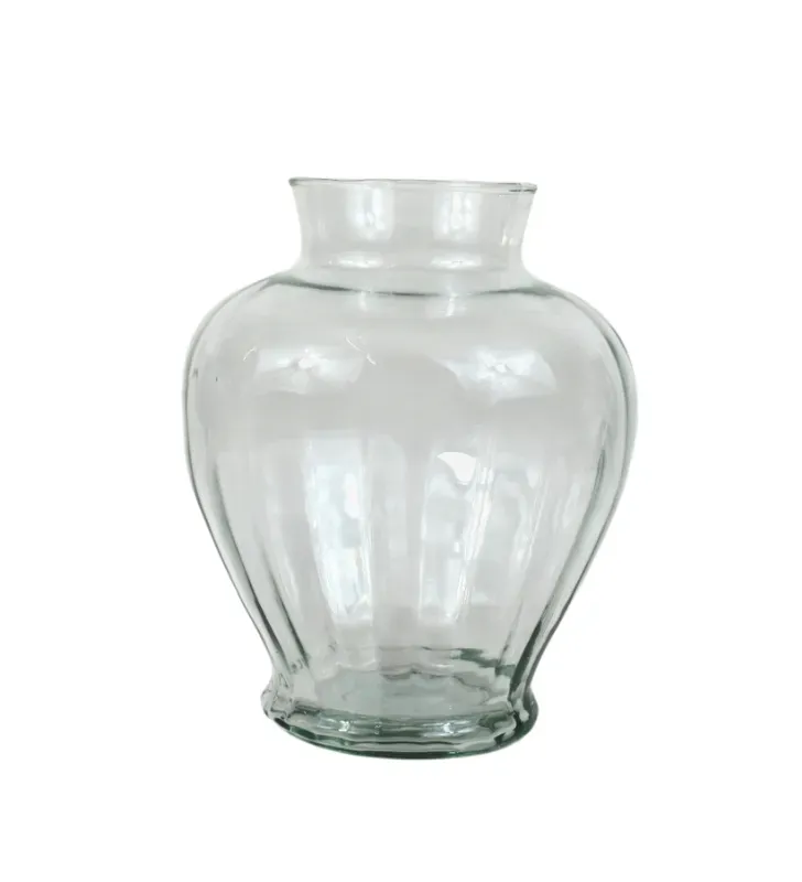 Florero de Vidrio Tipo Tibor Normal North Glass – Cristalería Fina