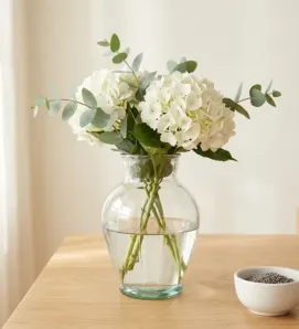 Florero de Vidrio Tipo Tibor Jr. Mediano North Glass – Jarón de Cristal