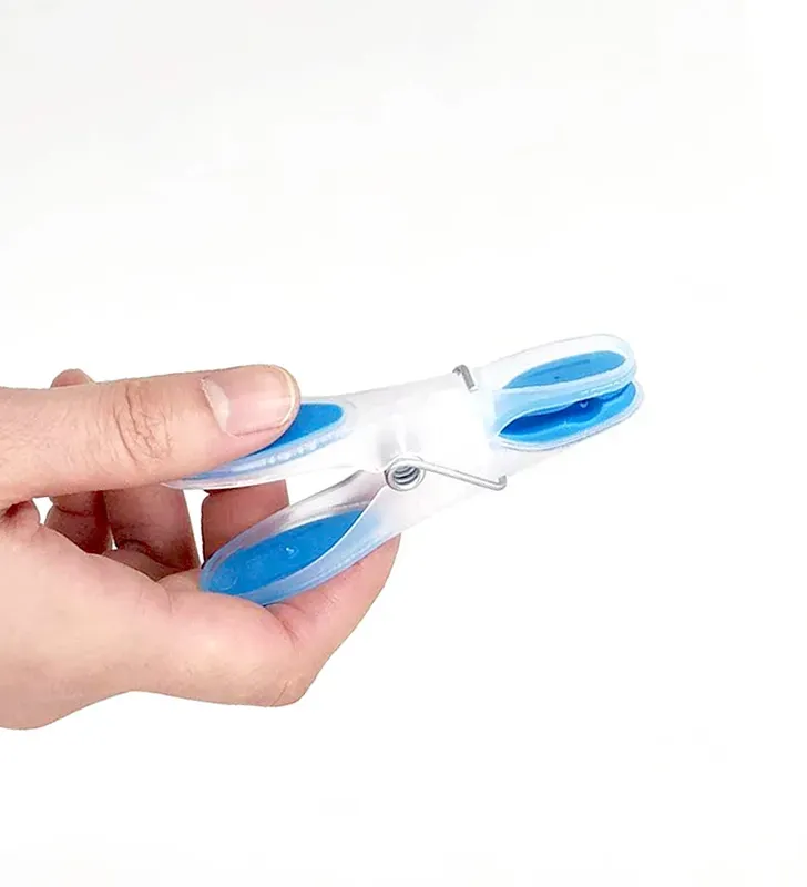 Pinzas plástico antideslizantes Cuisine Spot – 24 pzs para ropa