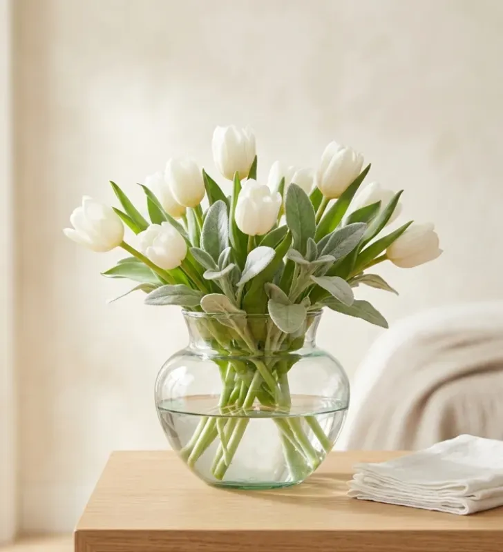 Florero de Vidrio Creta Chico North Glass – Centros de Mesa