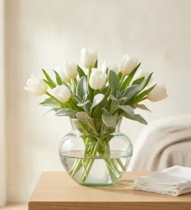Florero de Vidrio Creta Chico North Glass – Centros de Mesa