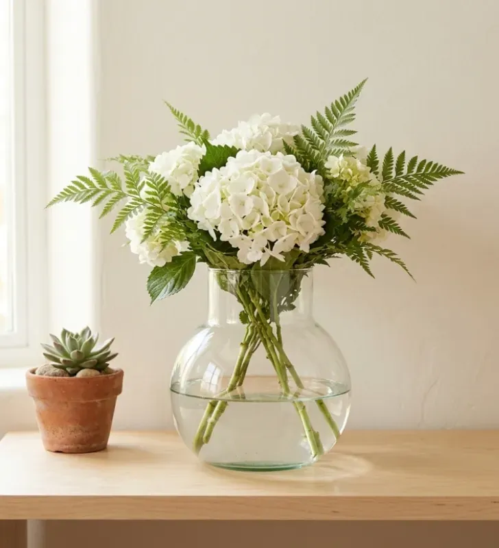 Florero de Vidrio Bola Chico North Glass – Centros de Mesa