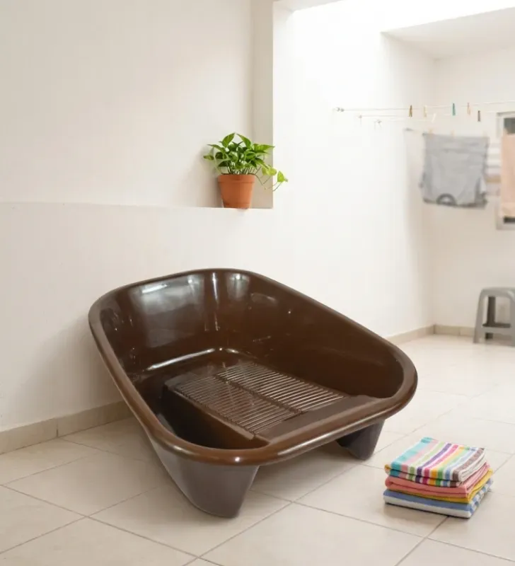 Lavadero Portátil de Plástico Plastipop – Ideal para Espacios Pequeños