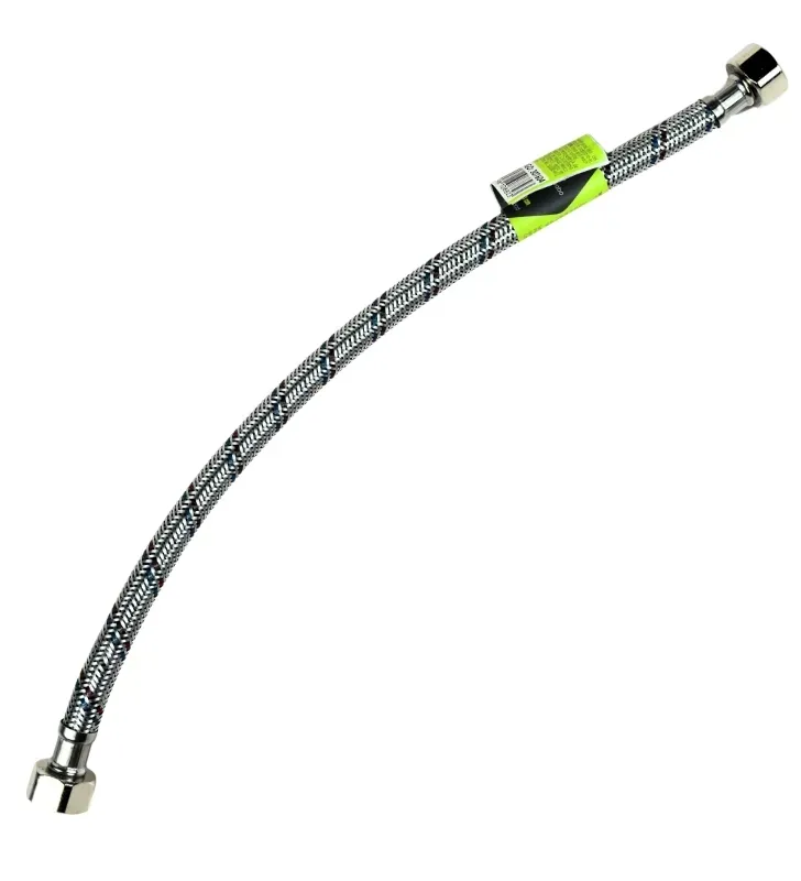 Manguera Flexible para Lavabo 307604 Maxtool – Trenzado de Aluminio