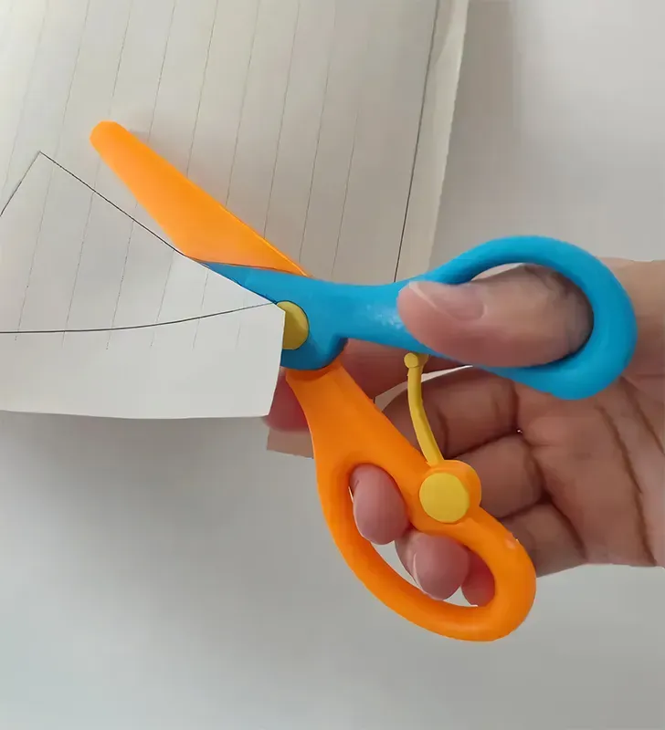 Tijeras entrenamiento preescolar – tijeras de seguridad para niños