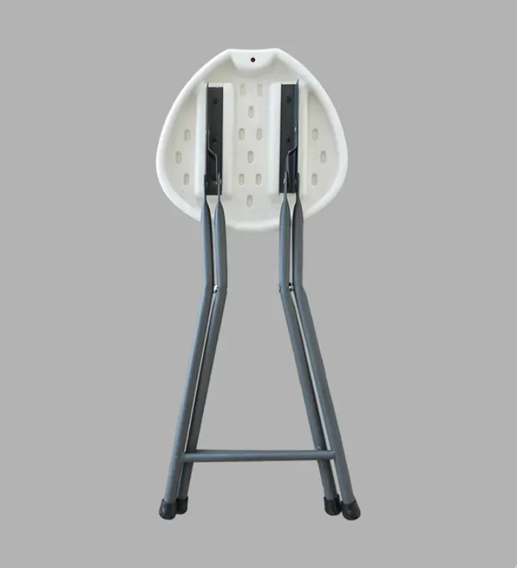 Banco Plegable Bari 48 cm Duna – Asiento de Plástico y Metal