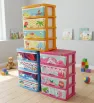 Cajonera de Plástico Infantil Piratas 4 Niveles Duna