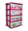Cajonera de Plástico Infantil Hadas 4 Niveles Duna
