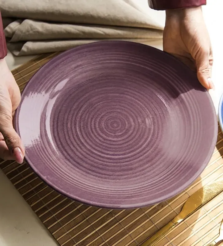 Plato Trinche 27cm México Lindo Morado Santa Anita 323000