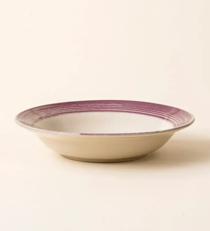 Plato Sopero Hondo 380ml México Lindo Morado Santa Anita 323508