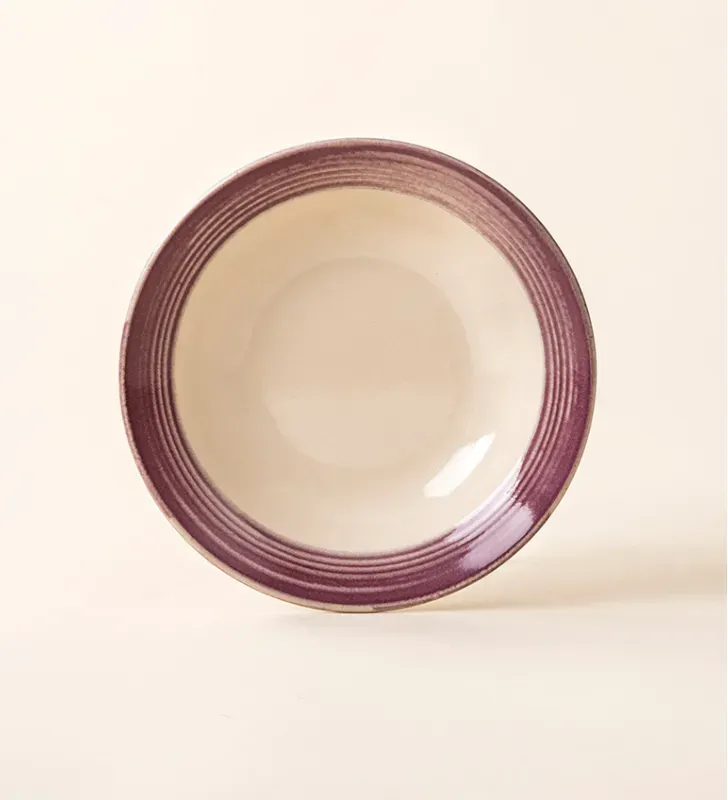 Plato Sopero Hondo 380ml México Lindo Morado Santa Anita 323508