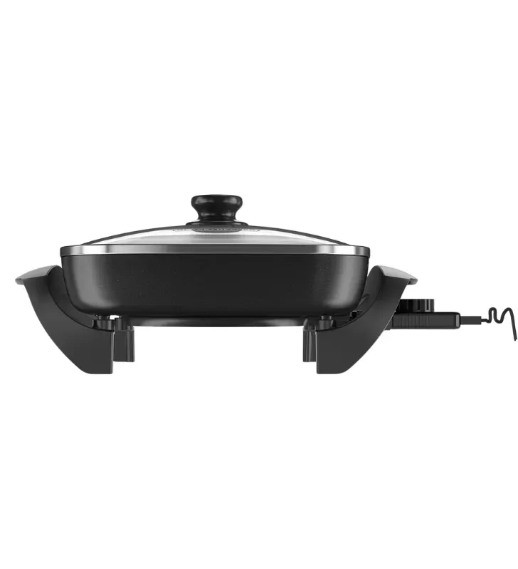 Sartén Eléctrico Black+Decker 12" SK1212B – Antiadherente 1200W