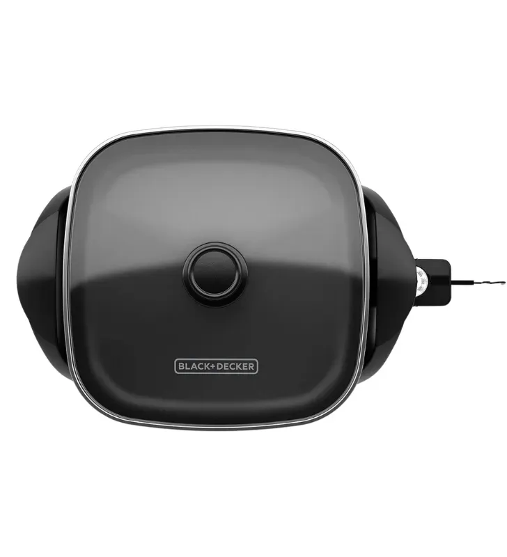 Sartén Eléctrico Black+Decker 12" SK1212B – Antiadherente 1200W