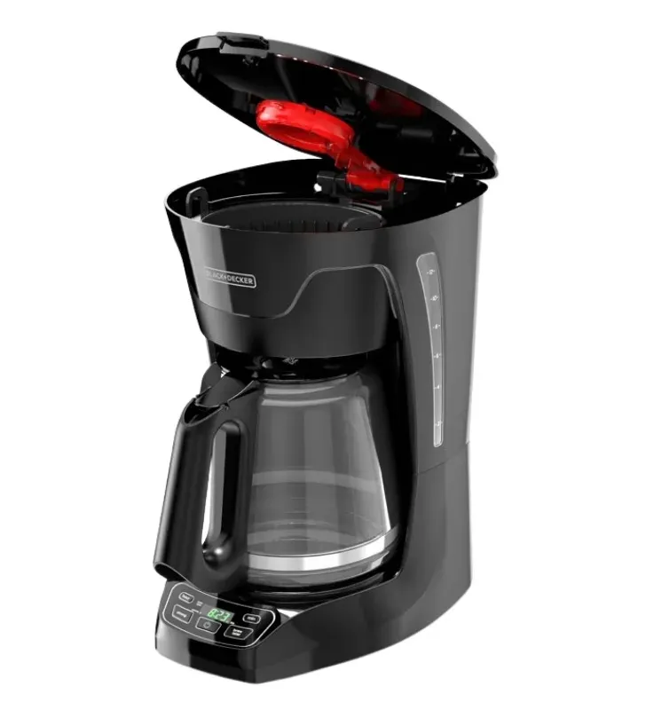 Cafetera Programable 12 Tazas Black+Decker CM1110B-LA – Filtro Vortex