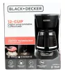 Cafetera Programable 12 Tazas Black+Decker CM1110B-LA – Filtro Vortex