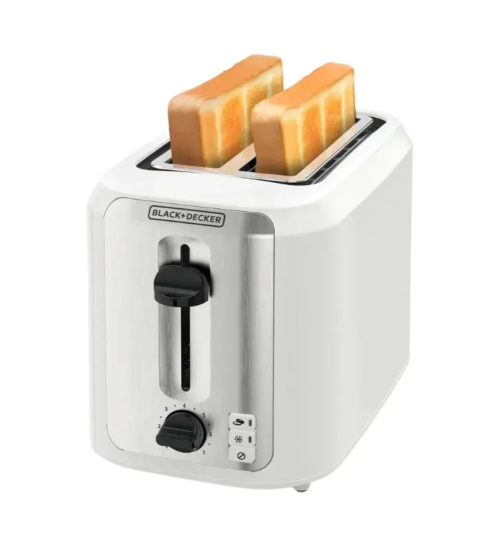 Tostadora de 2 Rebanadas Black+Decker TR7827-1WDLA – Acero Inoxidable
