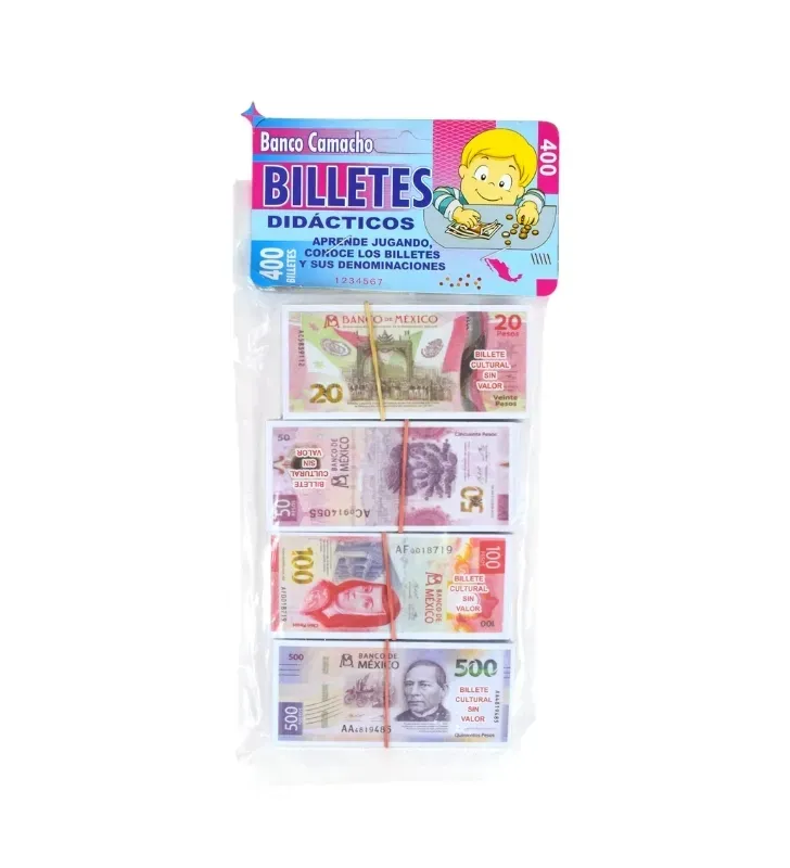 Billetito Infantil de Juguete – Billetes Didácticos Loterías Camacho