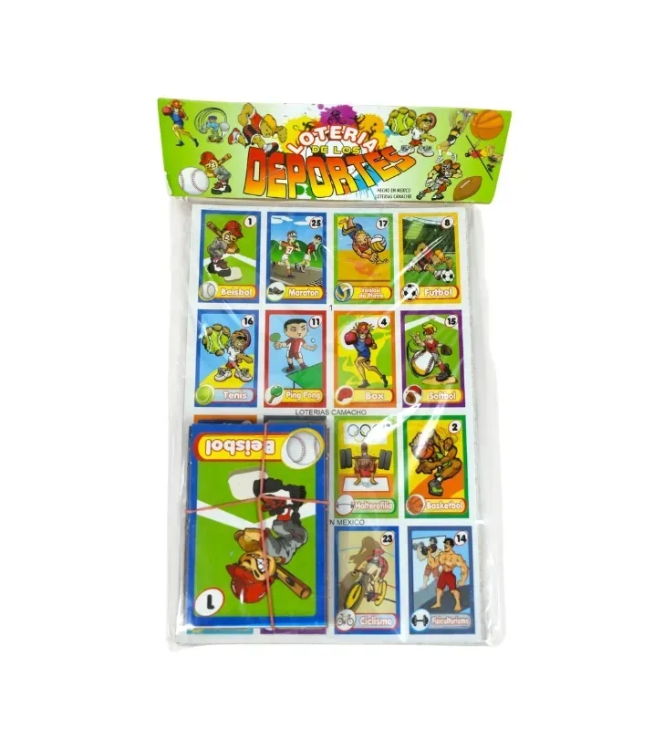 Lotería de los Deportes con Baraja – Loterías Camacho