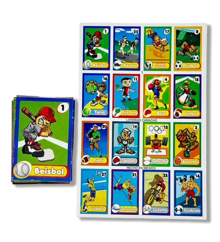 Lotería de los Deportes con Baraja – Loterías Camacho