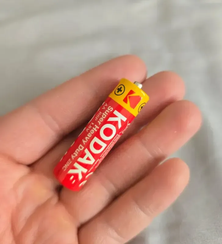 Pilas Kodak Super Heavy Duty AA AAA C D 9V – Blíster de Carbón-Zinc