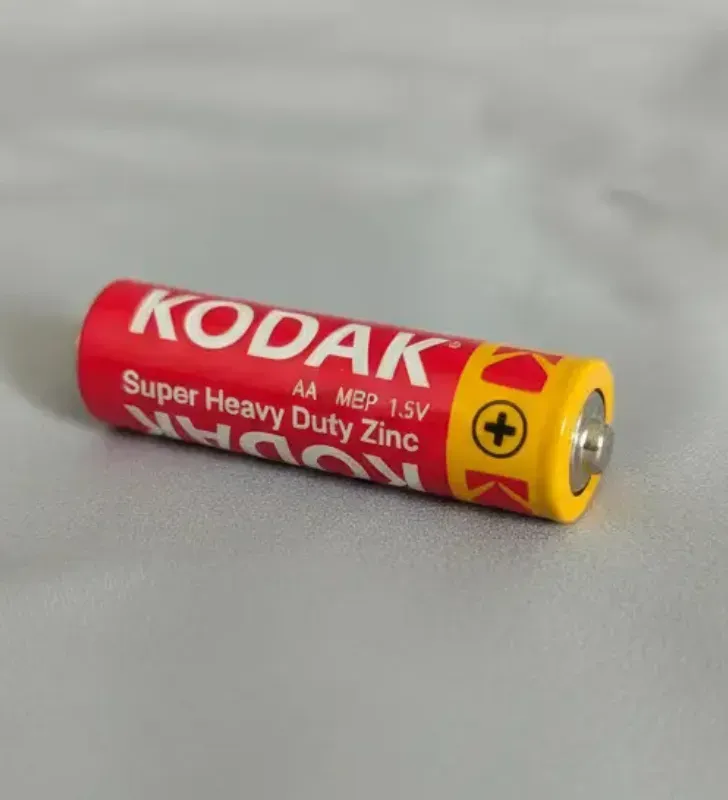 Pilas Kodak Super Heavy Duty AA AAA C D 9V – Blíster de Carbón-Zinc