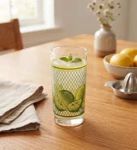 9660 VASO DECORADO LIMONES B5A