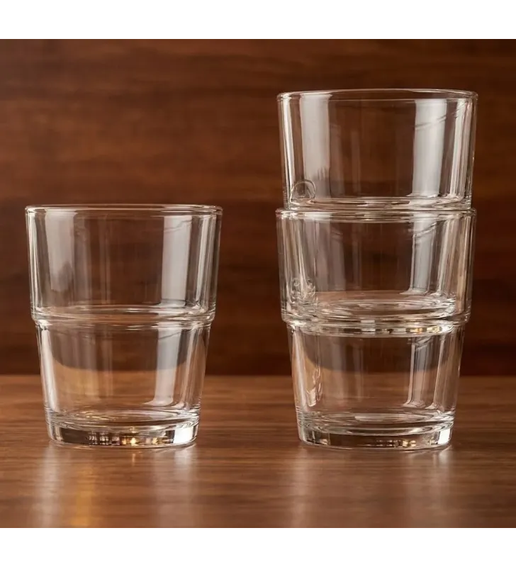 Juego de 4 Vasos de Vidrio Stiba Cooler Crisa 510ml – 0173
