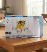 Juego de 6 Vasos de Vidrio Facetados Crisa 426ml – 6260