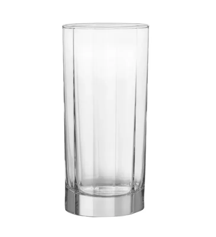Juego de 6 Vasos de Vidrio Facetados Crisa 426ml – 6260
