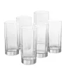 Juego de 6 Vasos de Vidrio Facetados Crisa 426ml – 6260