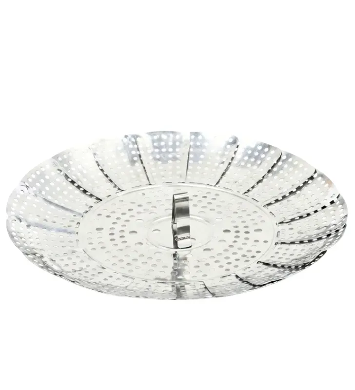 Escurridor Vaporera de Acero Inoxidable 24cm Travessa