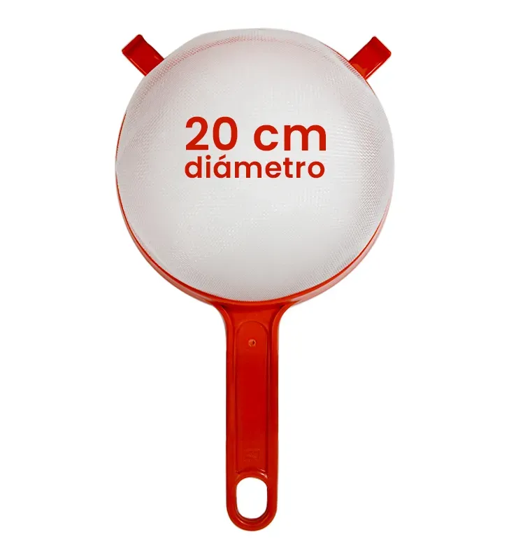 Colador malla plástica 20 cm – colador grande