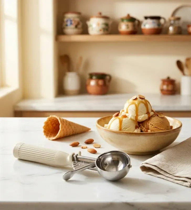 Despachador de Helado de Acero Inoxidable 66mm Travessa – 146-107-066